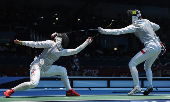 Olympics 2012 Fencing. Women's Foil