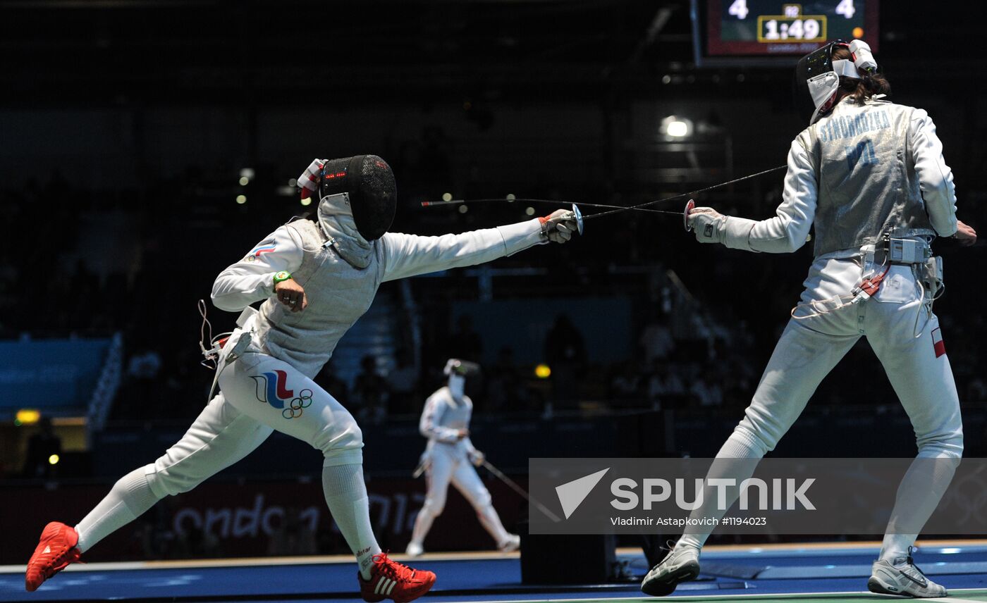 Olympics 2012 Fencing. Women's Foil