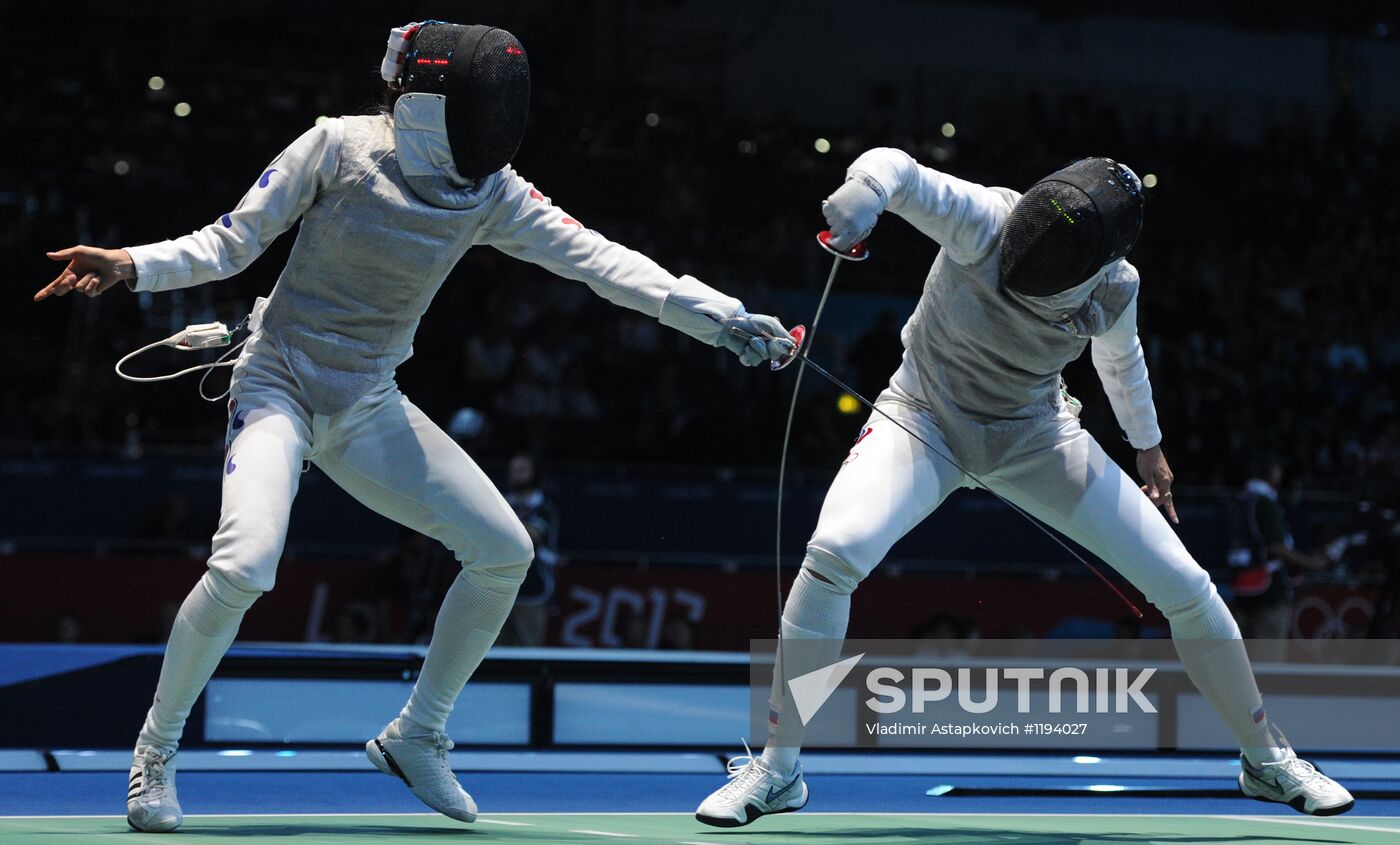 Olympics 2012 Fencing. Women's Foil