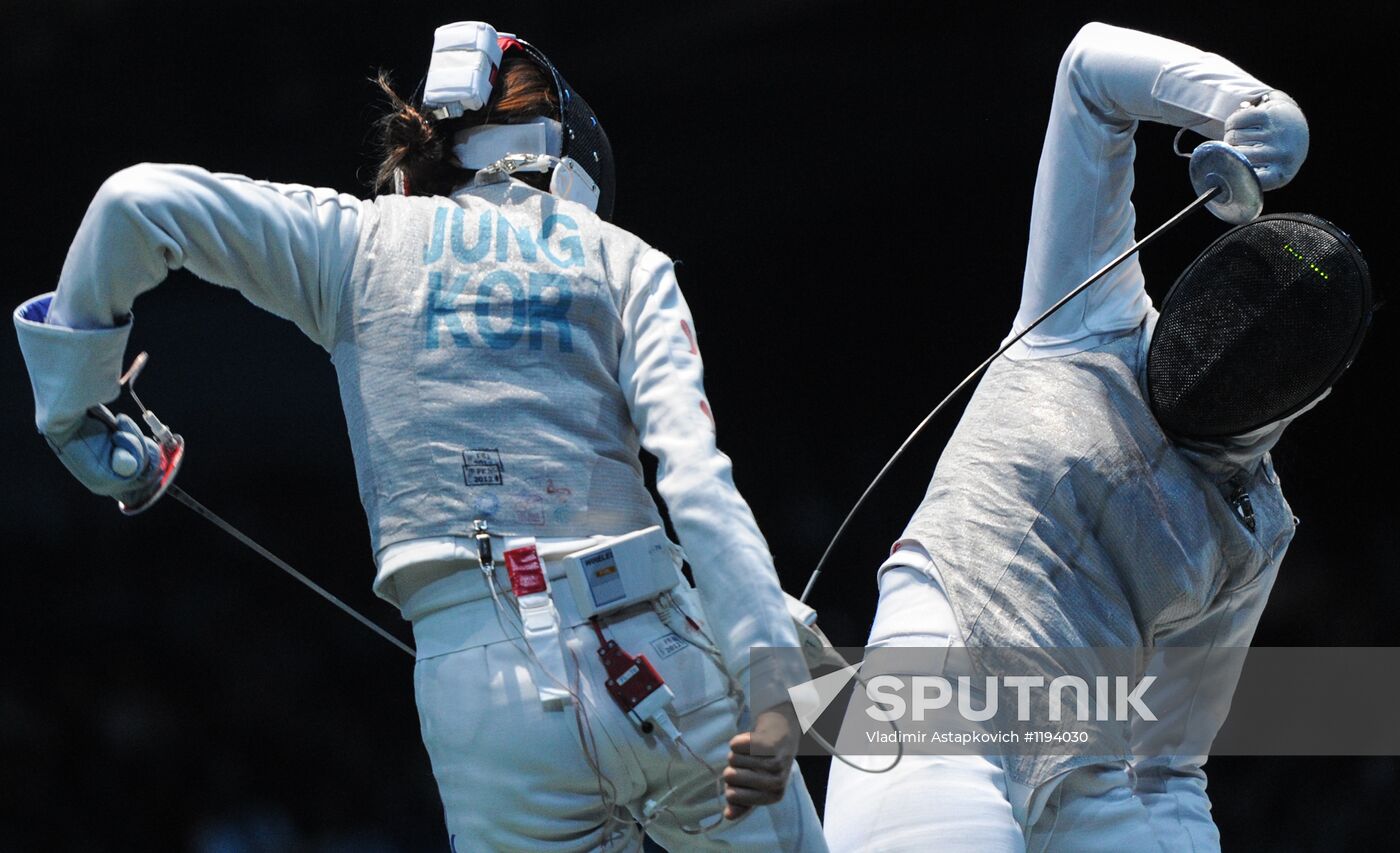 Olympics 2012 Fencing. Women's Foil
