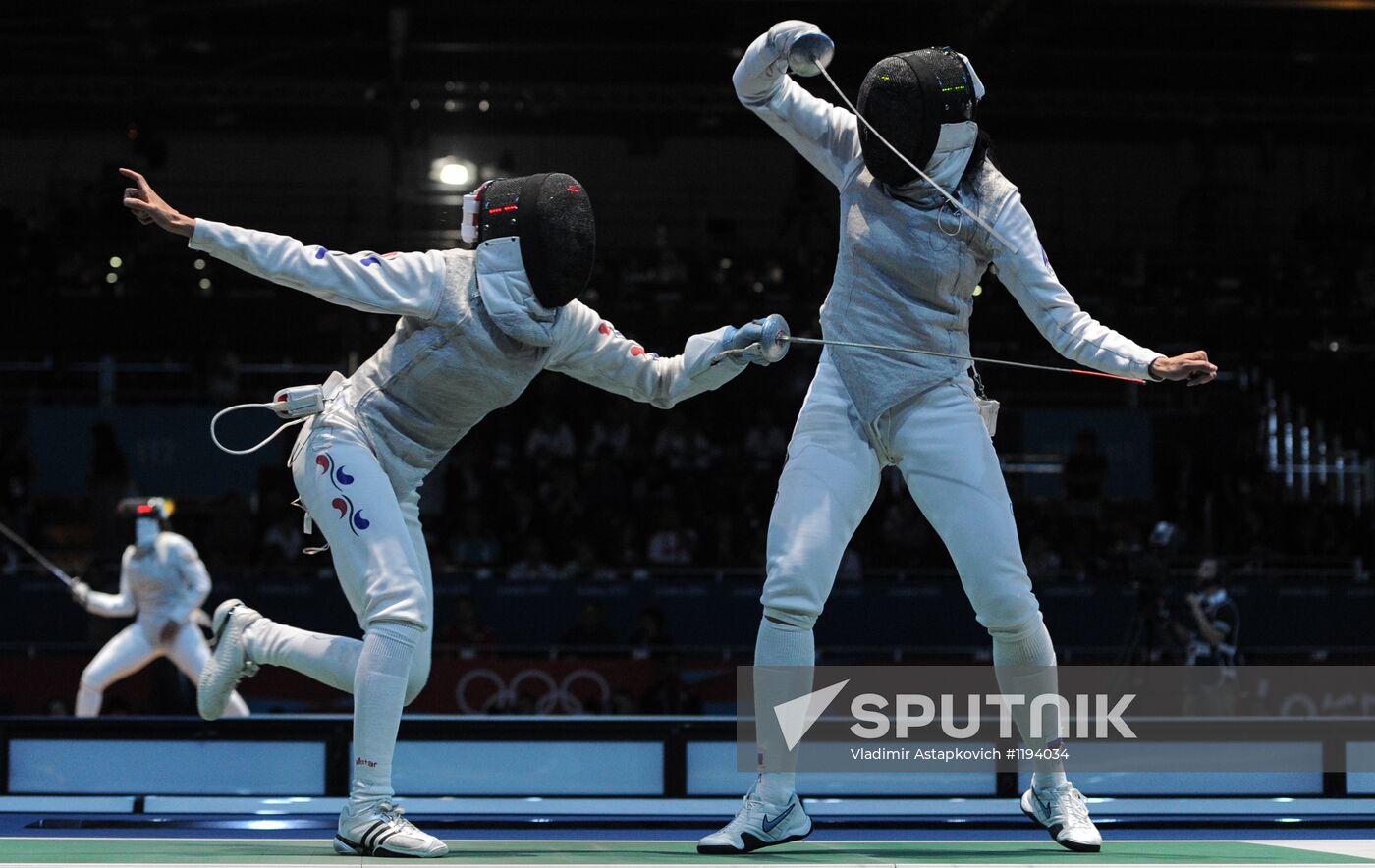 Olympics 2012 Fencing. Women's Foil