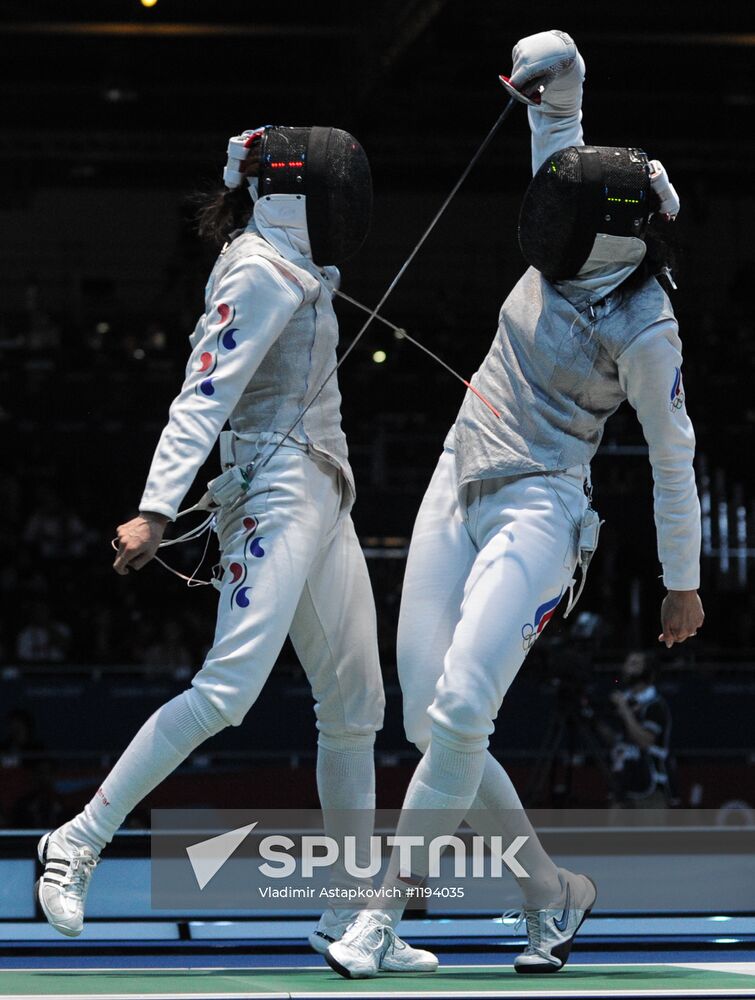 Olympics 2012 Fencing. Women's Foil