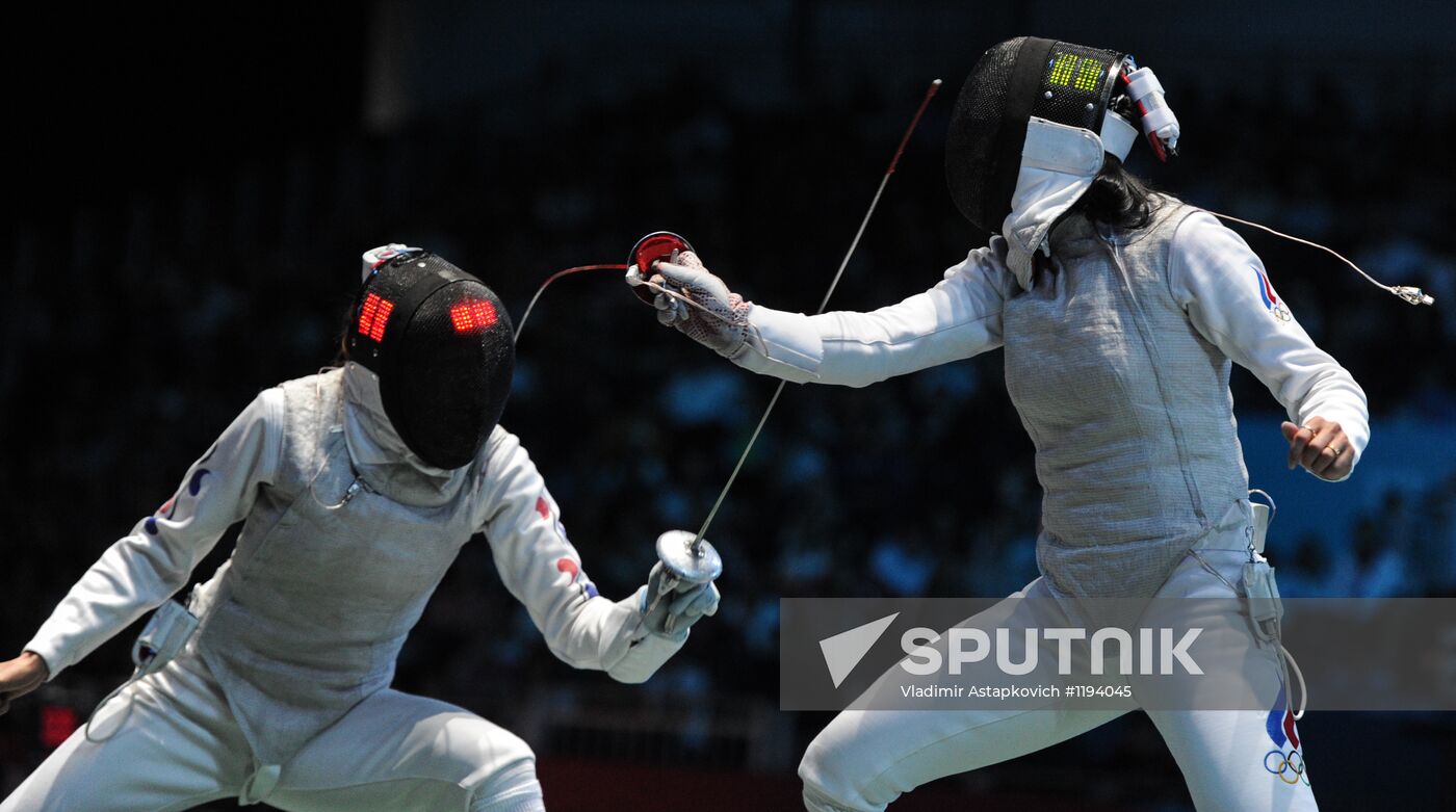 Olympics 2012 Fencing. Women's Foil