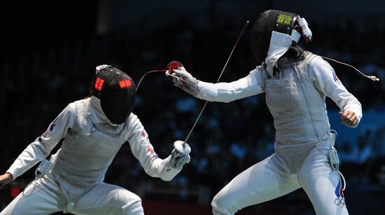 Olympics 2012 Fencing. Women's Foil