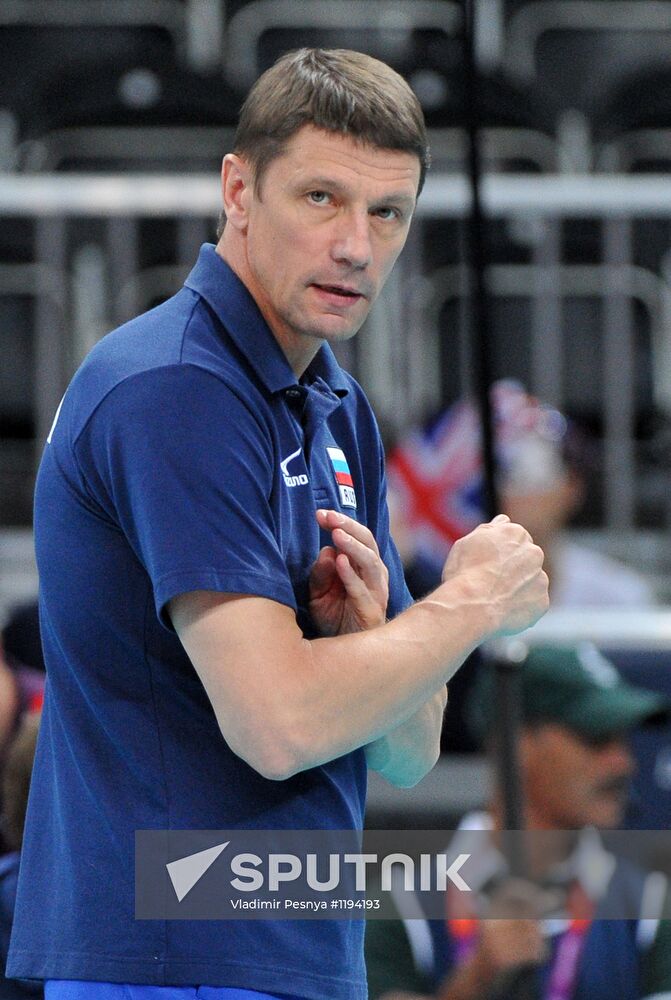 2012 Olympics. Women's Volleyball. Great Britain vs. Russia
