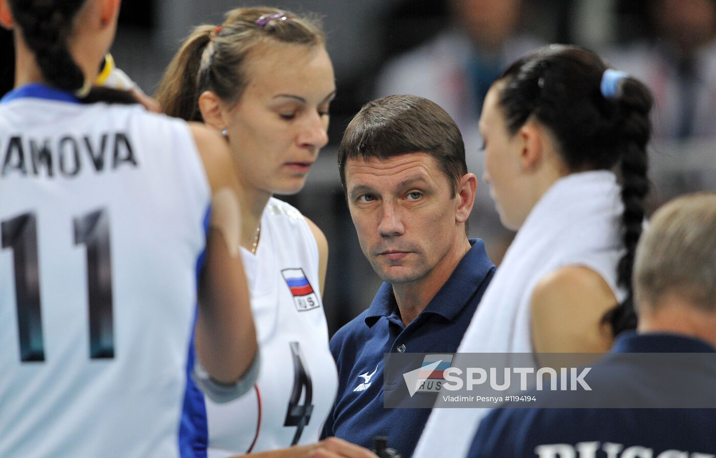 2012 Olympics. Women's Volleyball. Great Britain vs. Russia