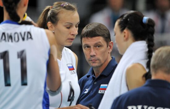 2012 Olympics. Women's Volleyball. Great Britain vs. Russia