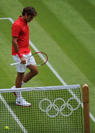 2012 Olympics. Tennis. Day One