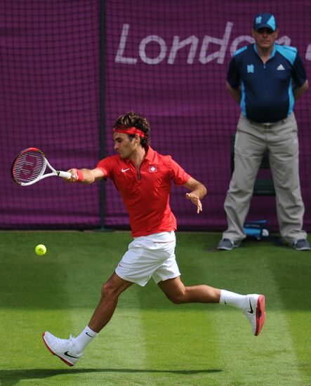 2012 Olympics. Tennis. Day One