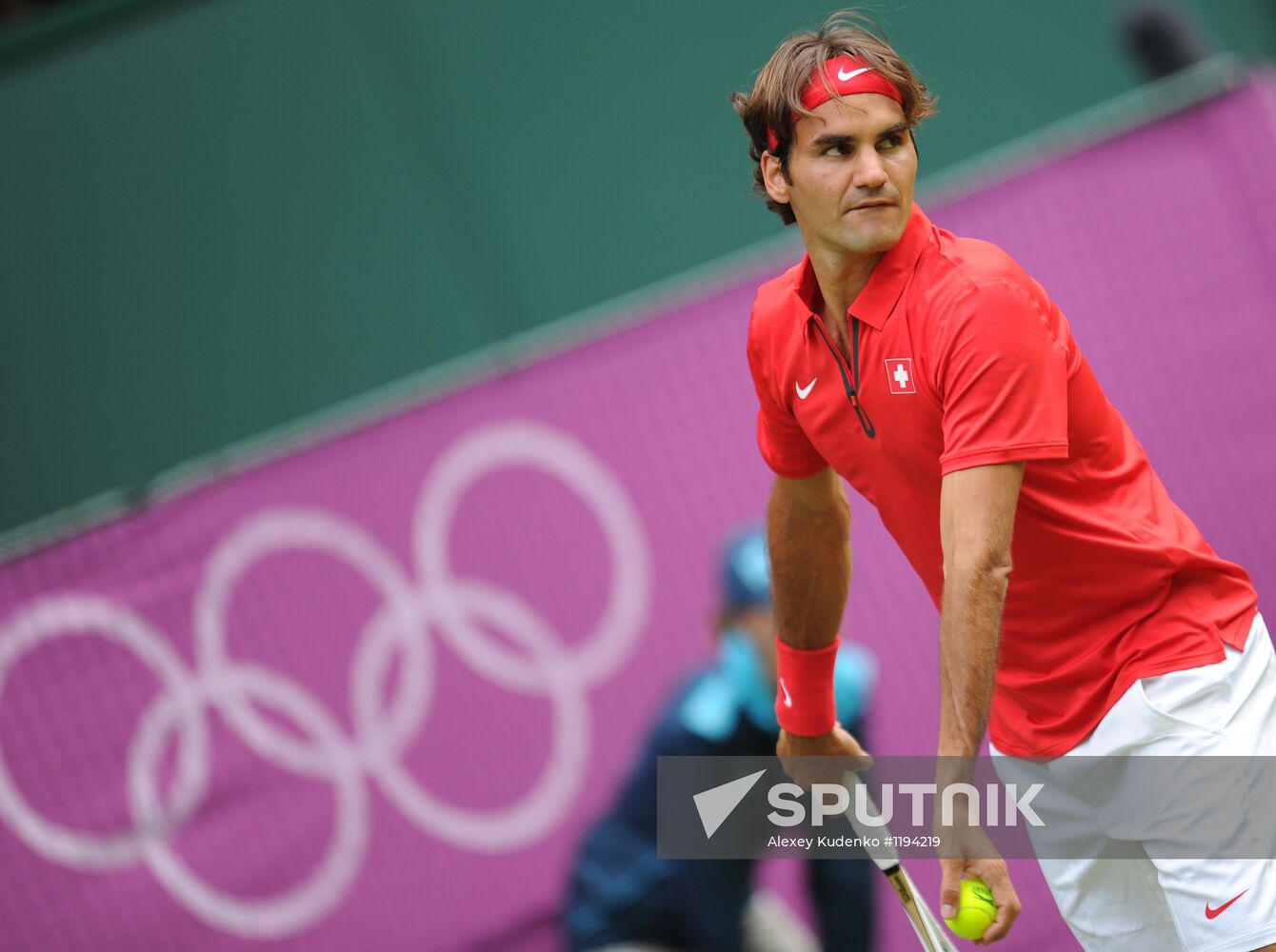 2012 Olympics. Tennis. Day One