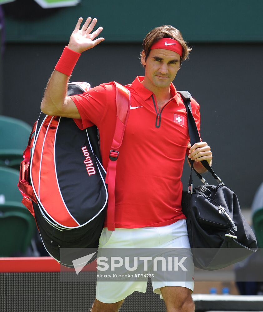 2012 Olympics. Tennis. Day One