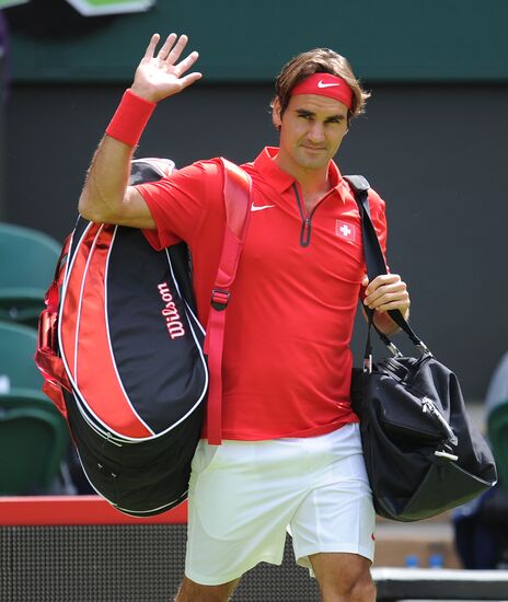 2012 Olympics. Tennis. Day One