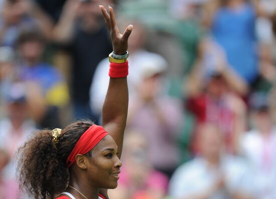 2012 Olympics. Tennis. Day One