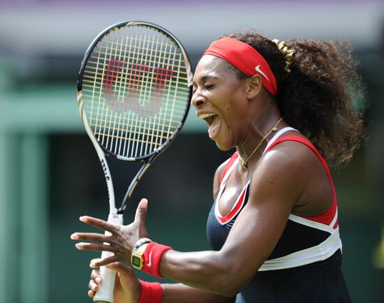2012 Olympics. Tennis. Day One