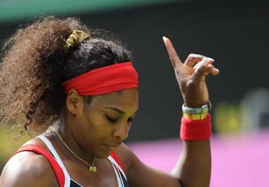2012 Olympics. Tennis. Day One