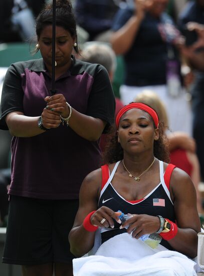 2012 Olympics. Tennis. Day One