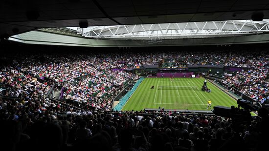 2012 Olympics. Tennis. Day one