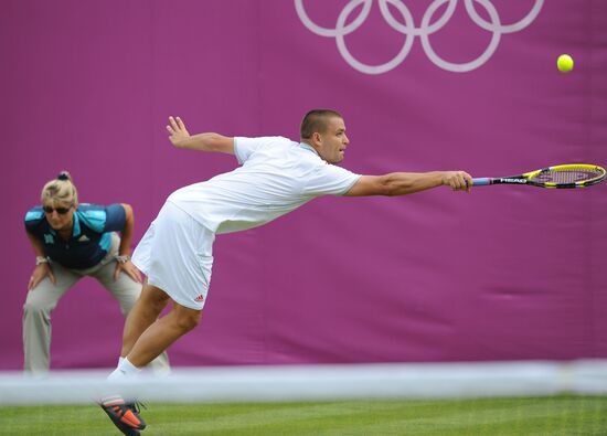 2012 Olympics. Tennis. Day One