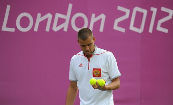 2012 Olympics. Tennis. Day One