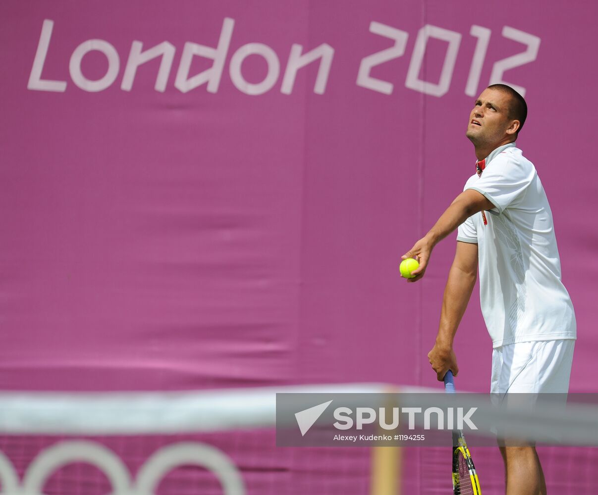 2012 Olympics. Tennis. Day One