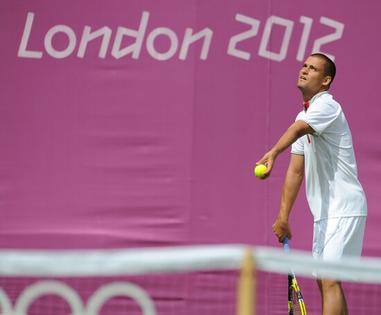 2012 Olympics. Tennis. Day One