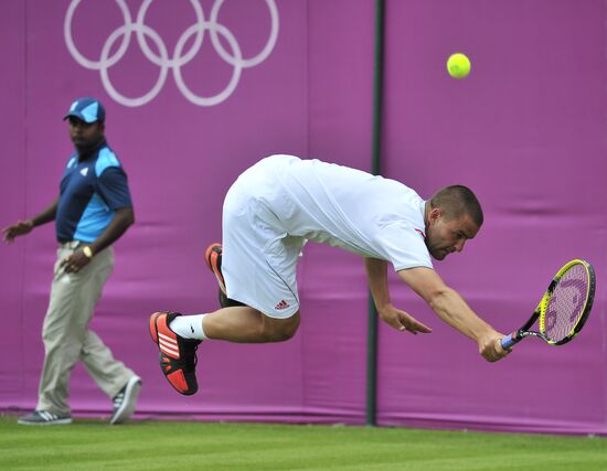 2012 Olympics. Tennis. Day One