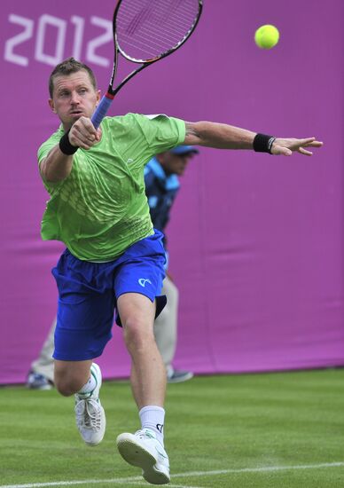 2012 Summer Olympics. Tennis. Day 1
