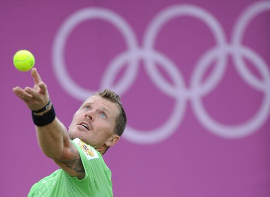 2012 Summer Olympics. Tennis. Day 1