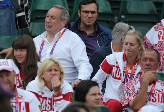 2012 Summer Olympics. Tennis. Day One