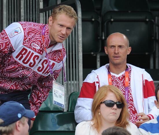 2012 Summer Olympics. Tennis. Day One