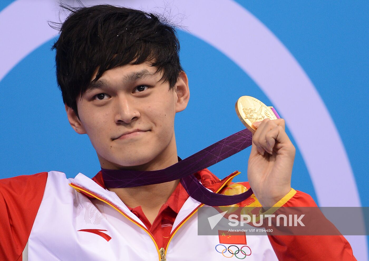 2012 Olympics. Swimming. Day One