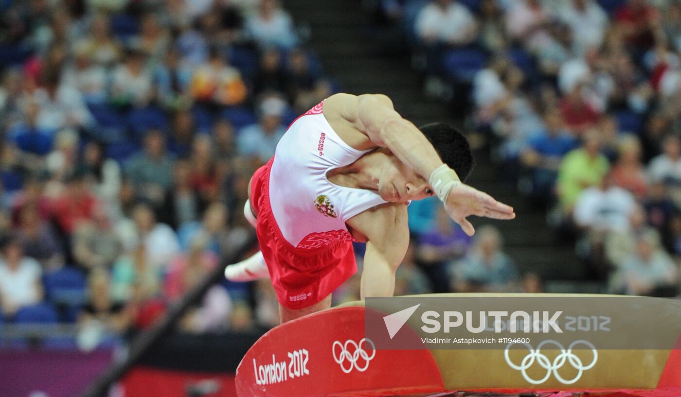 Olympics 2012. Men's Gymnastics Qualification Round