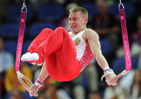 Olympics 2012 Men's Gymnastics. Qualification