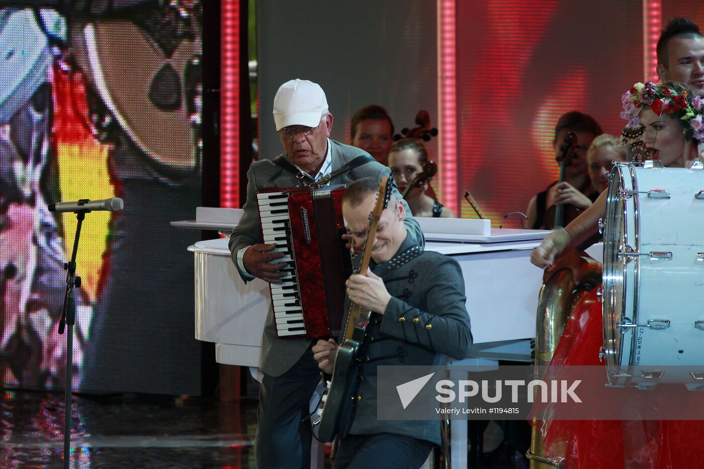 New Wave 2012 international music contest. Day 3