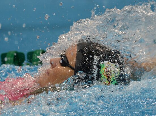 Olympics 2012 Swimming. Day Two. Preliminary competitions