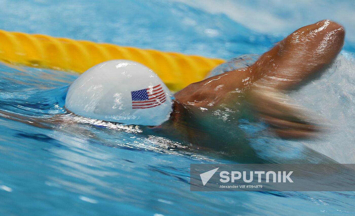 Olympics 2012 Swimming. Day Two. Preliminary competitions