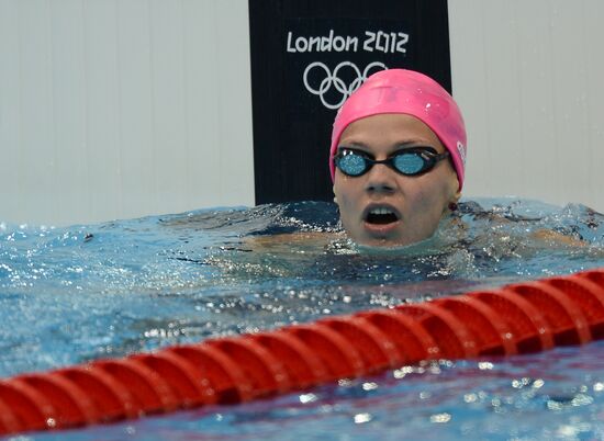 Olympics 2012 Swimming. Day Two. Preliminary competitions