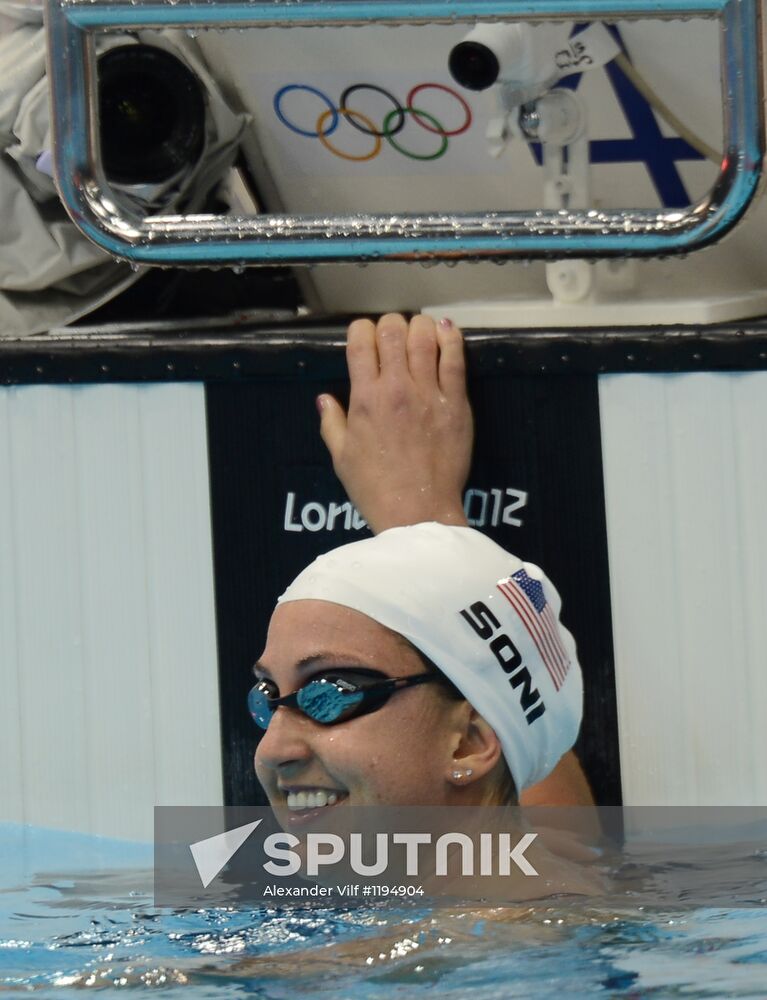 Olympics 2012 Swimming. Day Two. Preliminary competitions