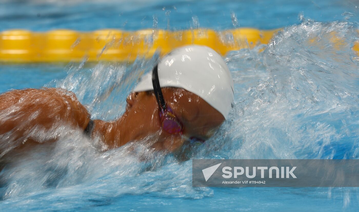 Olympics 2012 Swimming. Day Two. Preliminary competitions