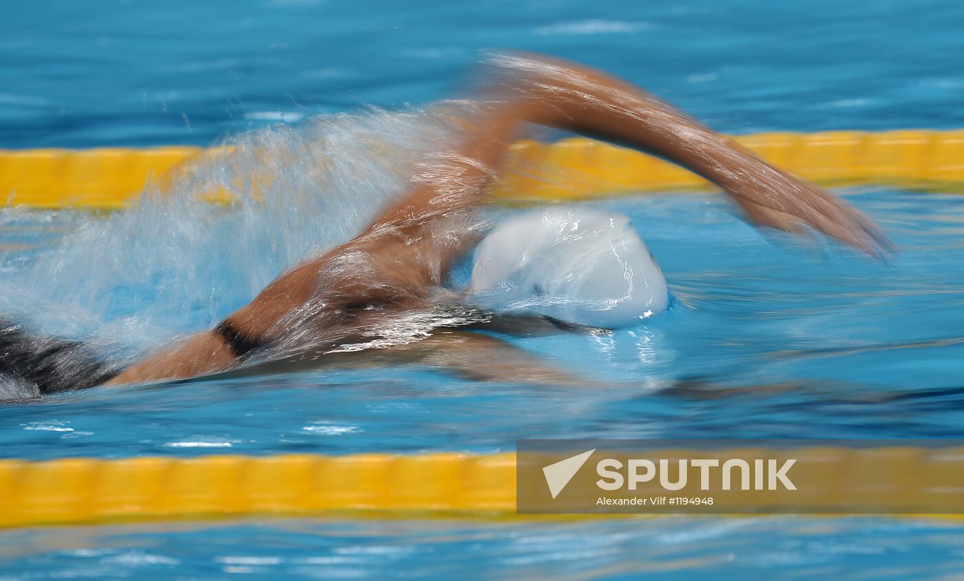 Olympics 2012 Swimming. Day Two. Preliminary competitions