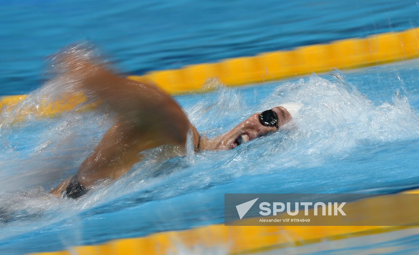 Olympics 2012 Swimming. Day Two. Preliminary competitions