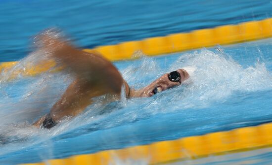 Olympics 2012 Swimming. Day Two. Preliminary competitions