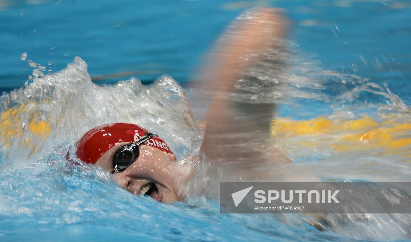 Olympics 2012 Swimming. Day Two. Preliminary competitions