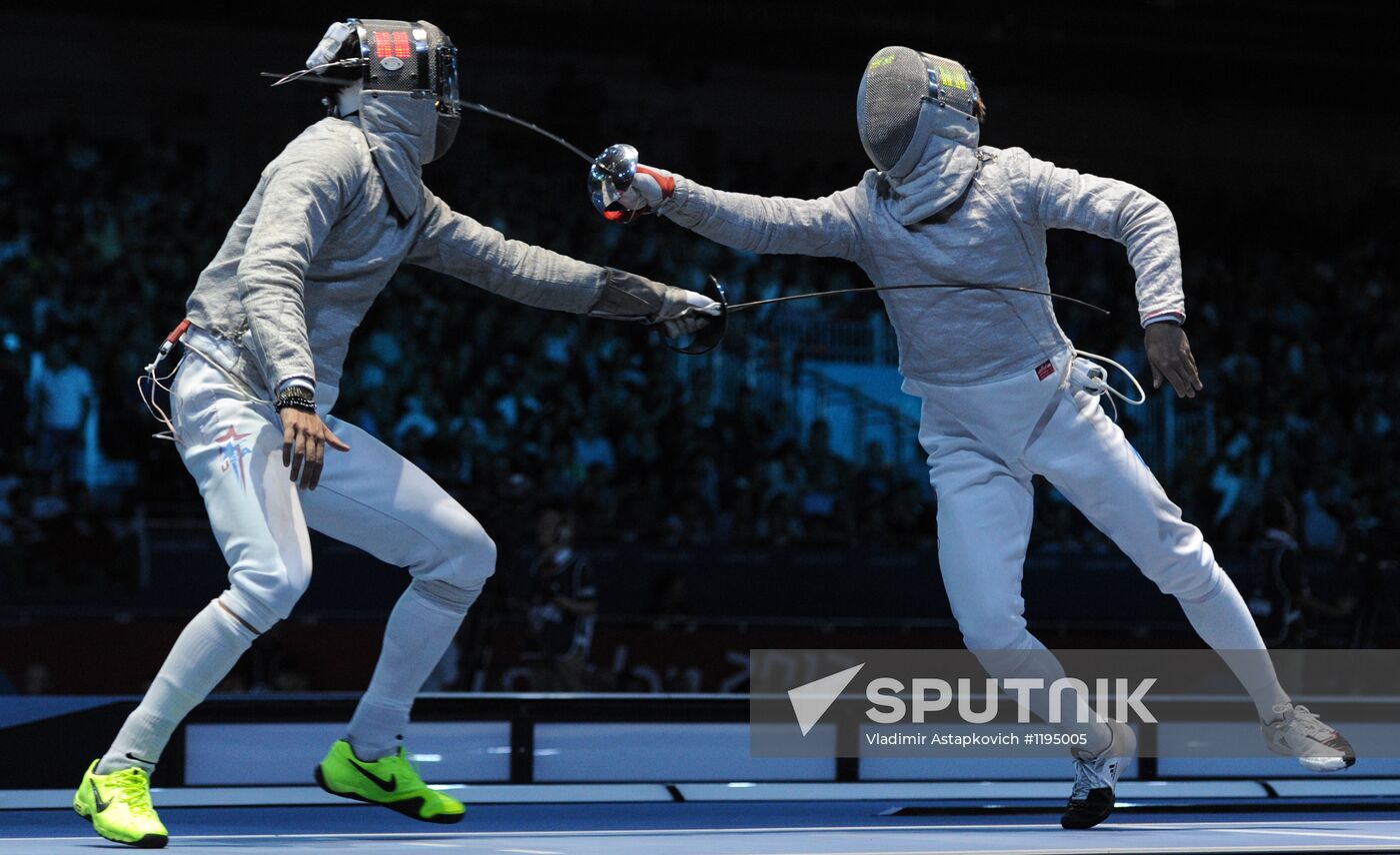 2012 Summer Olympics. Men's Fencing