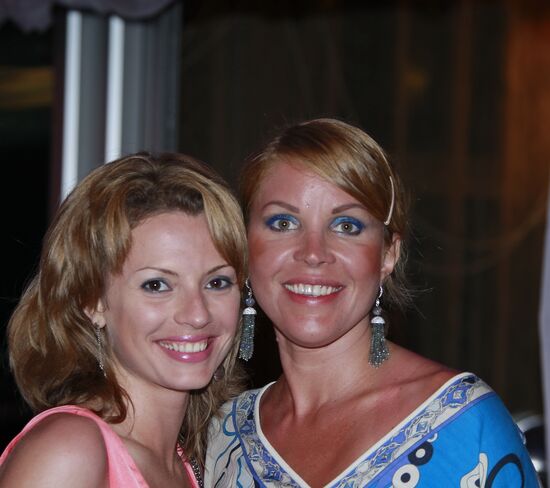 After-party at New Wave 2012 contest