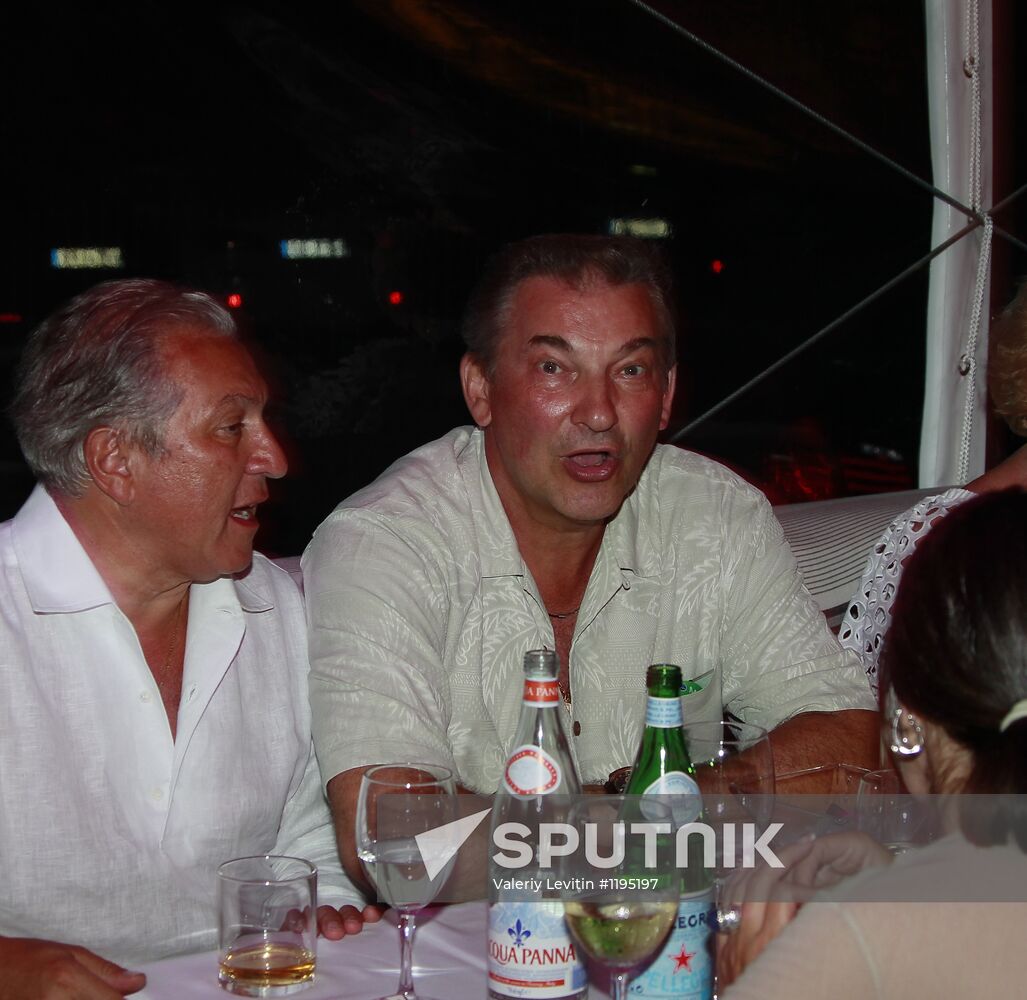 After-party at New Wave 2012 contest