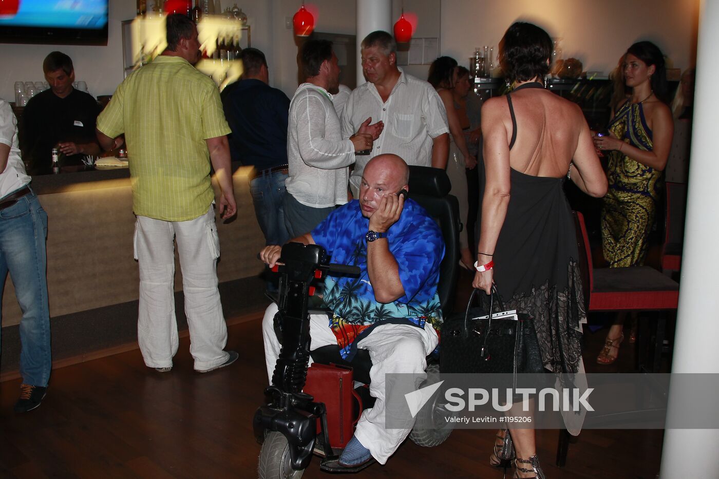 After-party at New Wave 2012 contest