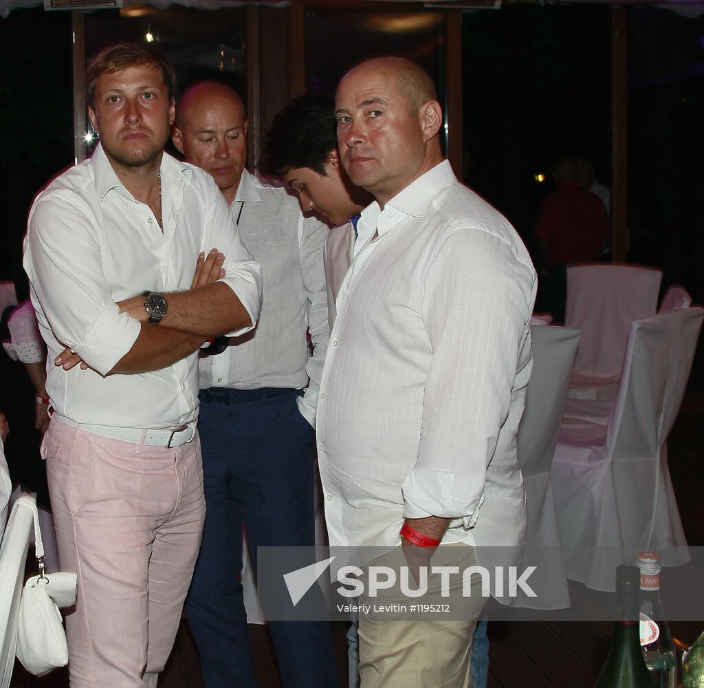 After-party at New Wave 2012 contest