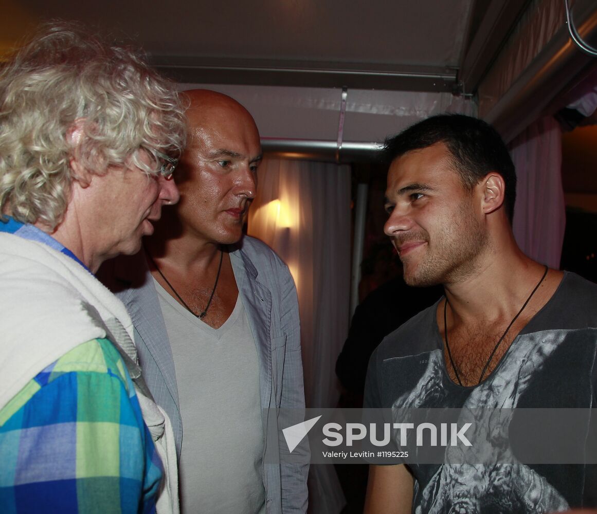 After-party at New Wave 2012 contest