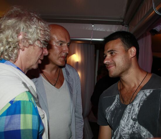 After-party at New Wave 2012 contest